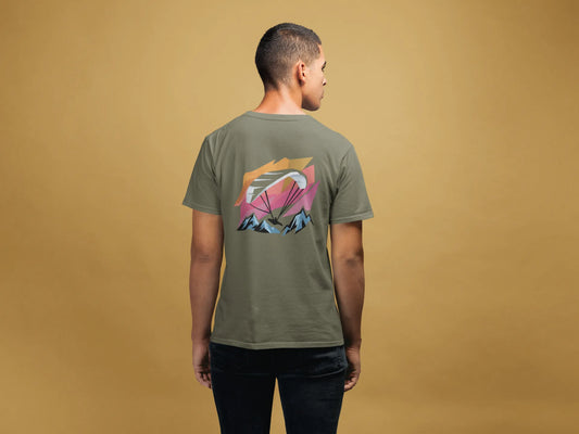Paragliding Bio T-Shirt – Flying Sunset