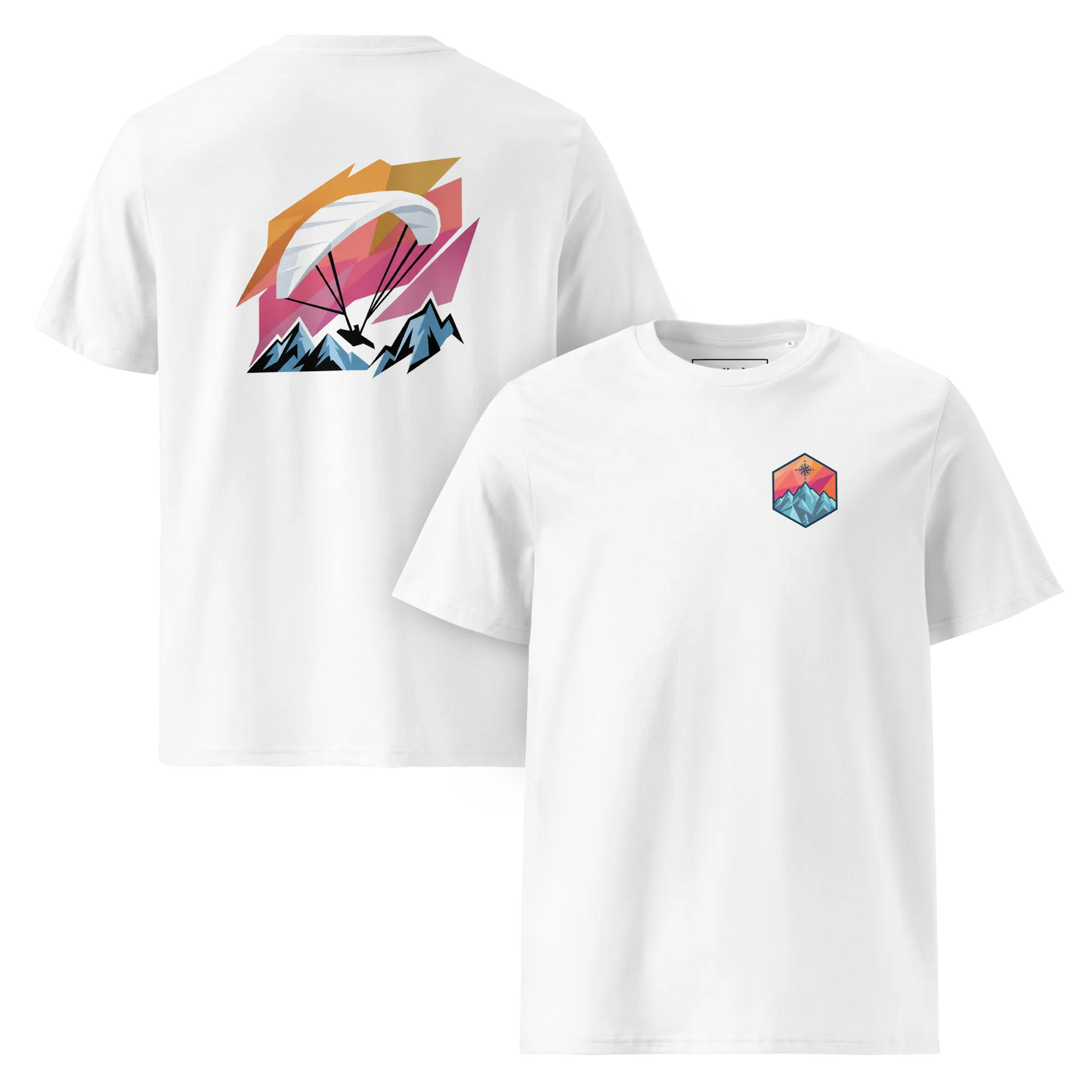 Paragliding Bio T-Shirt – Flying Sunset