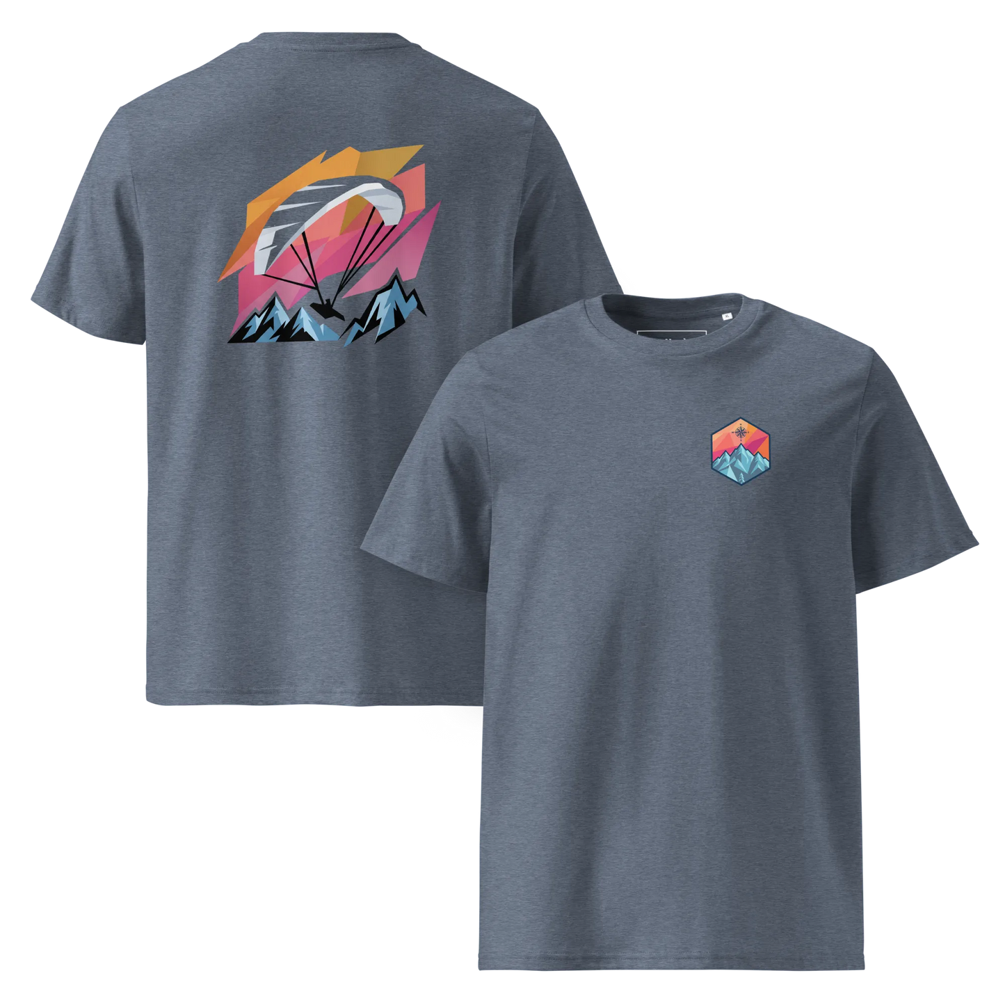 Paragliding Bio T-Shirt – Flying Sunset