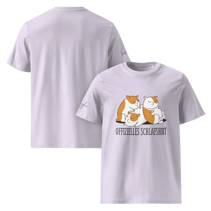 Bequemes Bio Nachthemd mit Hamster Design – Offizielles Schlafshirt für Nachteulen