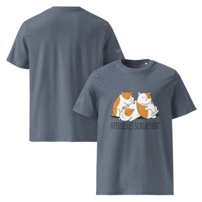 Bequemes Bio Nachthemd mit Hamster Design – Offizielles Schlafshirt für Nachteulen