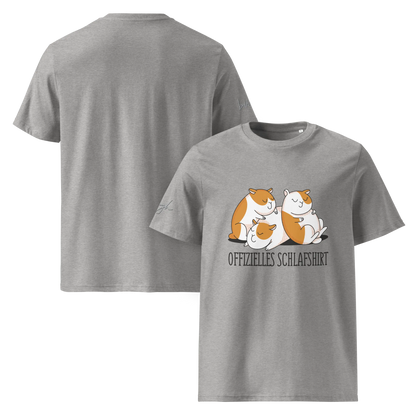 Bequemes Bio Nachthemd mit Hamster Design – Offizielles Schlafshirt für Nachteulen