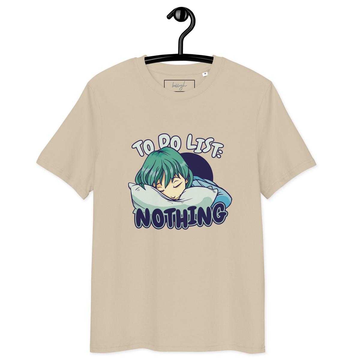 Do Nothing Schlafshirt – nachhaltig & bequem