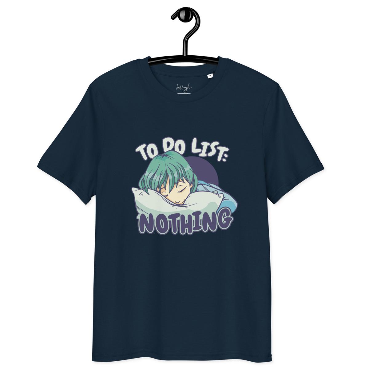 Do Nothing Schlafshirt – nachhaltig & bequem