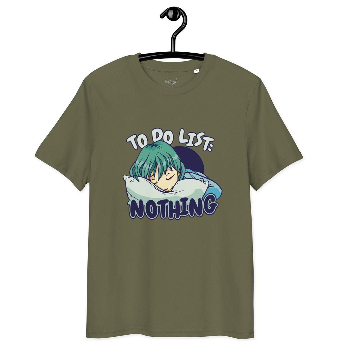Do Nothing Schlafshirt – nachhaltig & bequem