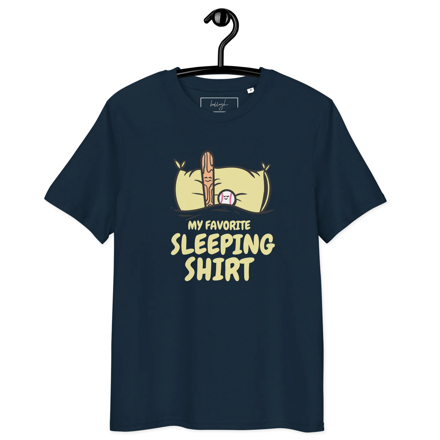 Home Run ins Traumland – Baseball Bio-Schlafshirt