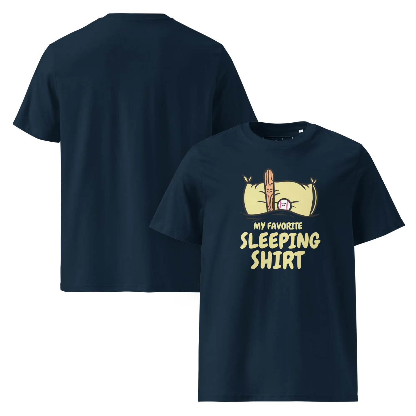 Home Run ins Traumland – Baseball Bio-Schlafshirt