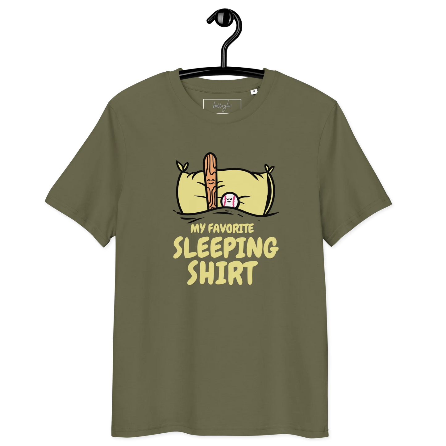 Home Run ins Traumland – Baseball Bio-Schlafshirt