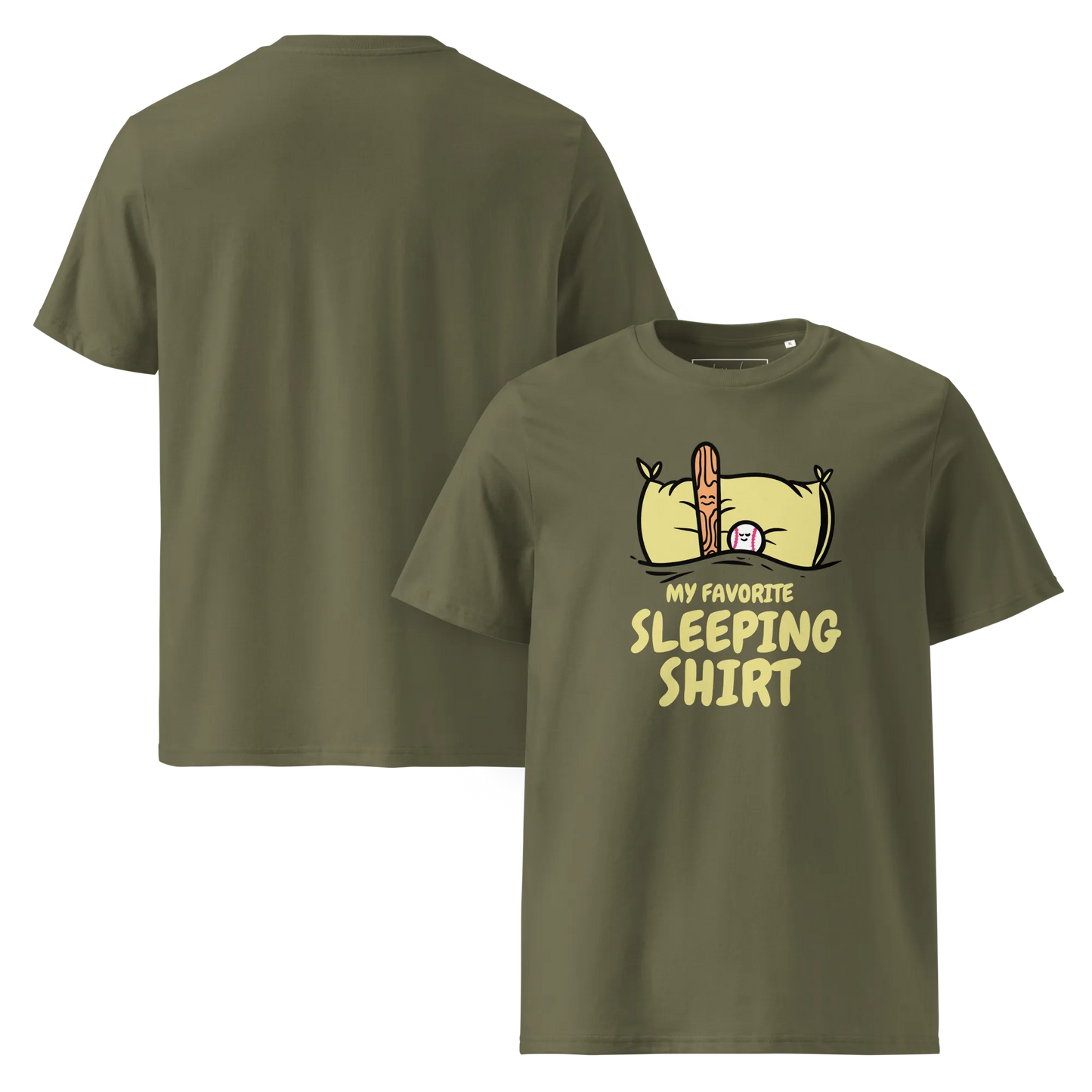 Home Run ins Traumland – Baseball Bio-Schlafshirt