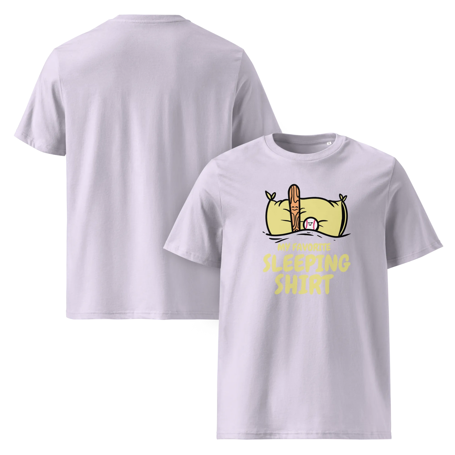 Home Run ins Traumland – Baseball Bio-Schlafshirt