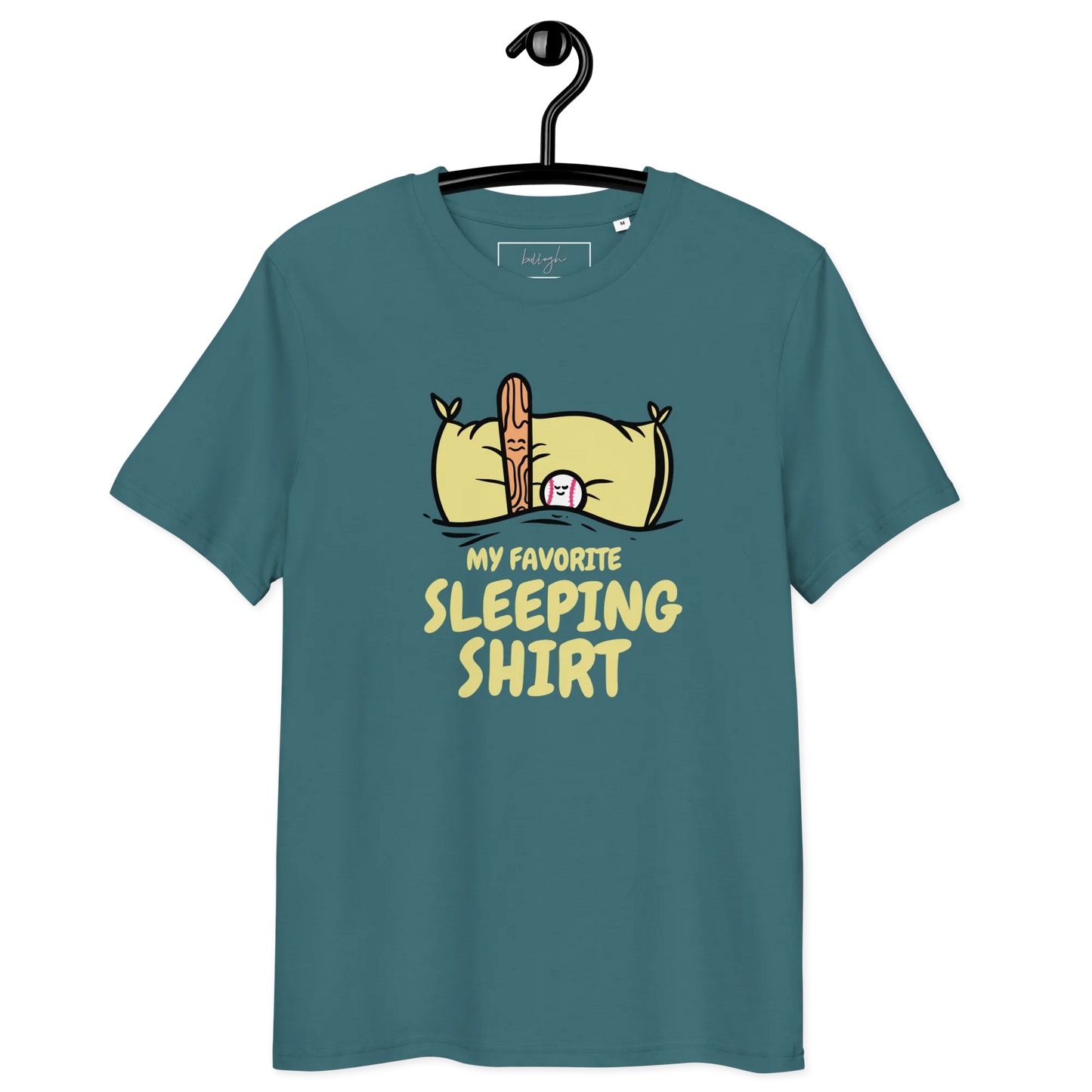 Home Run ins Traumland – Baseball Bio-Schlafshirt