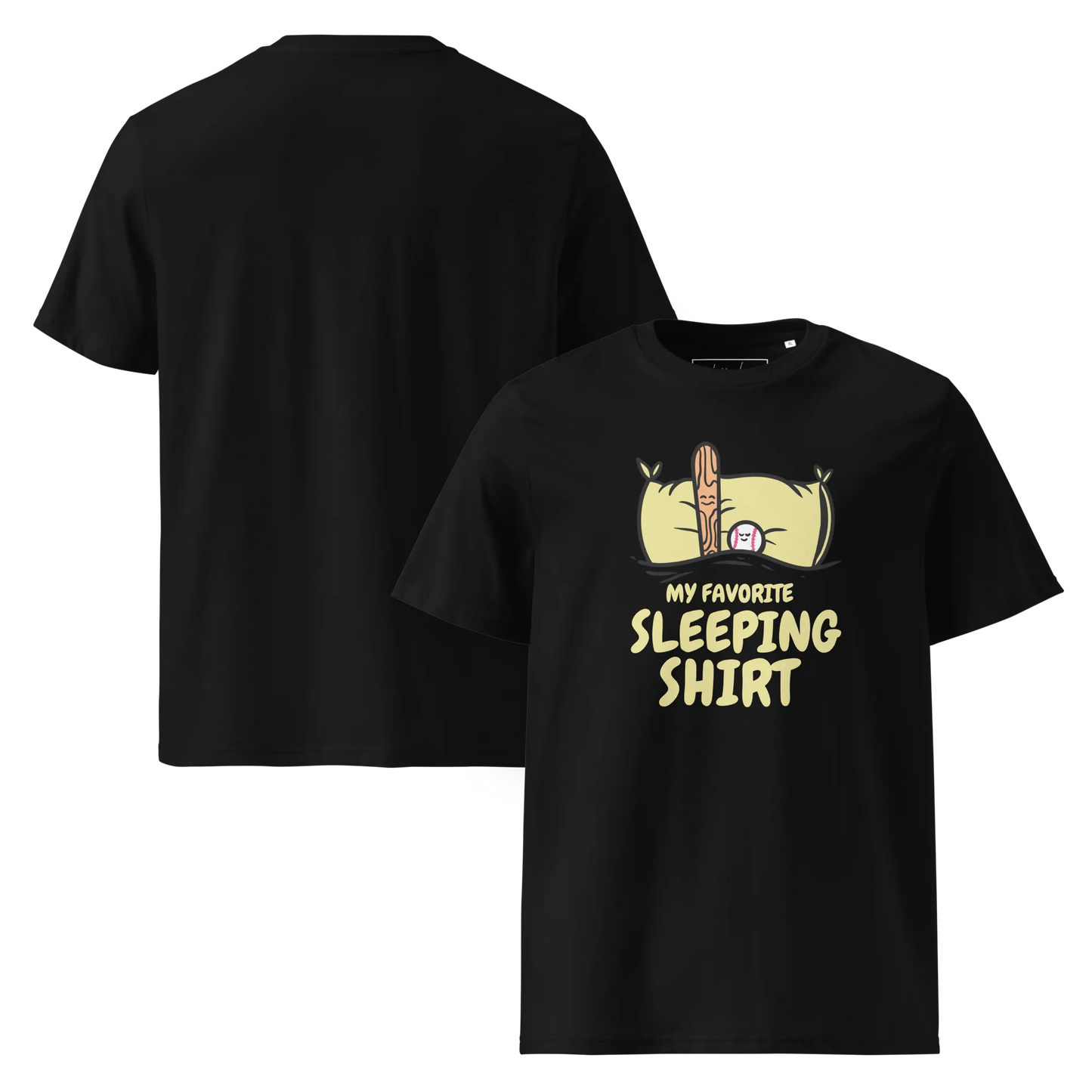 Home Run ins Traumland – Baseball Bio-Schlafshirt
