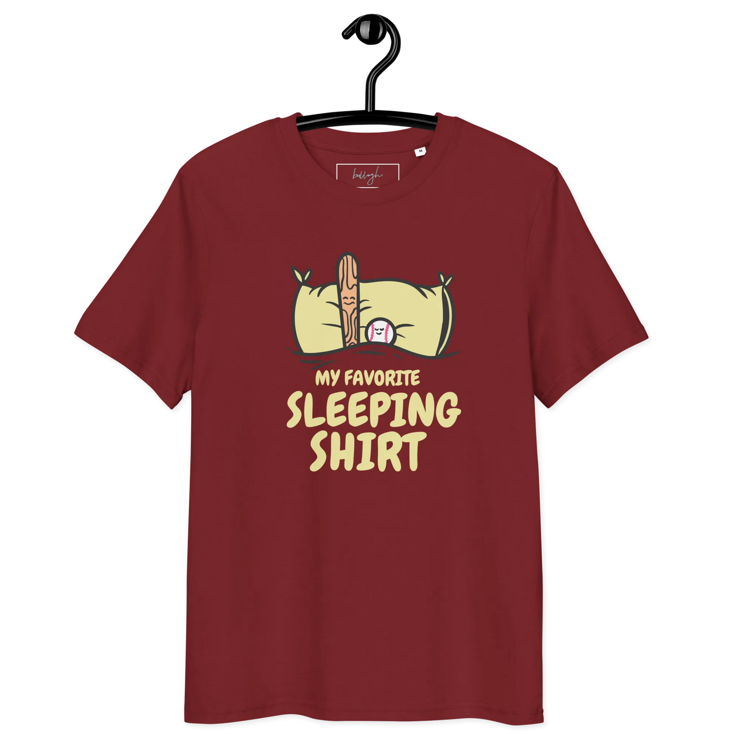 Home Run ins Traumland – Baseball Bio-Schlafshirt