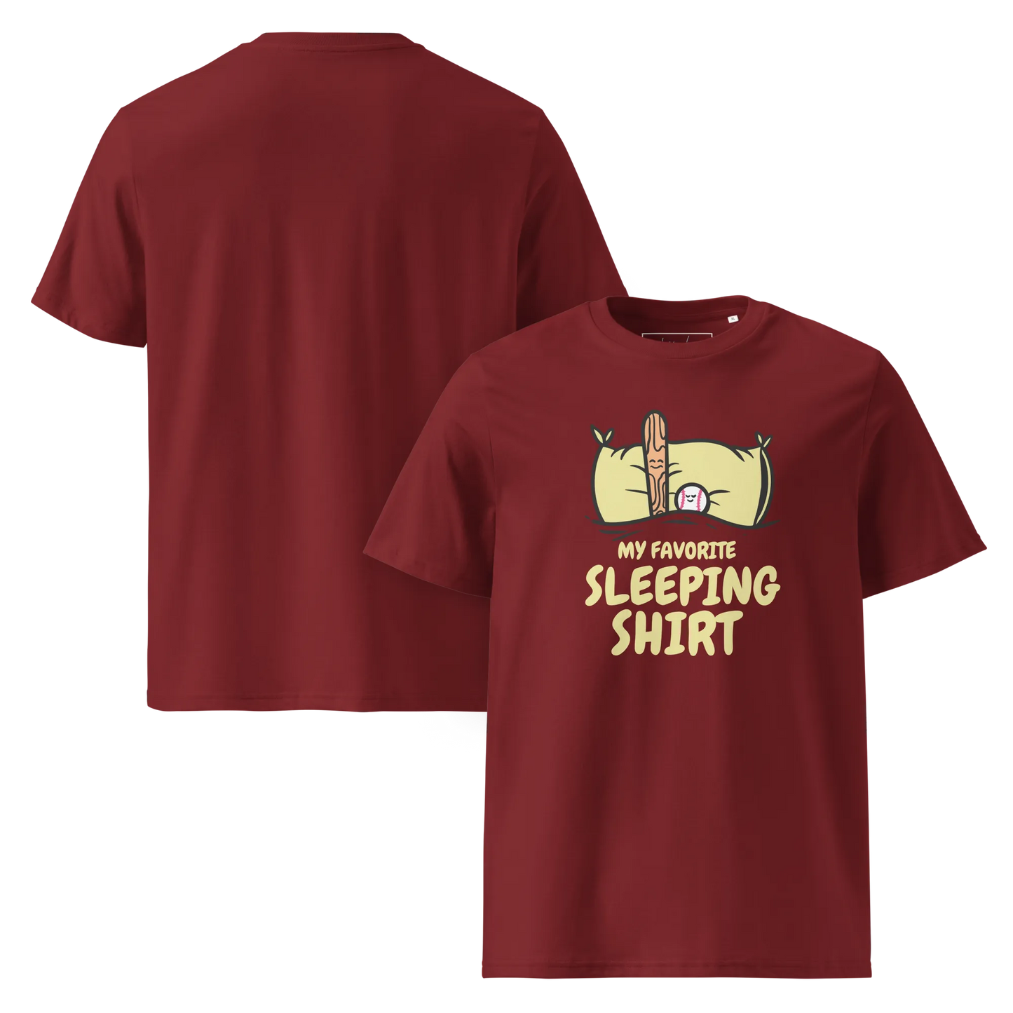 Home Run ins Traumland – Baseball Bio-Schlafshirt