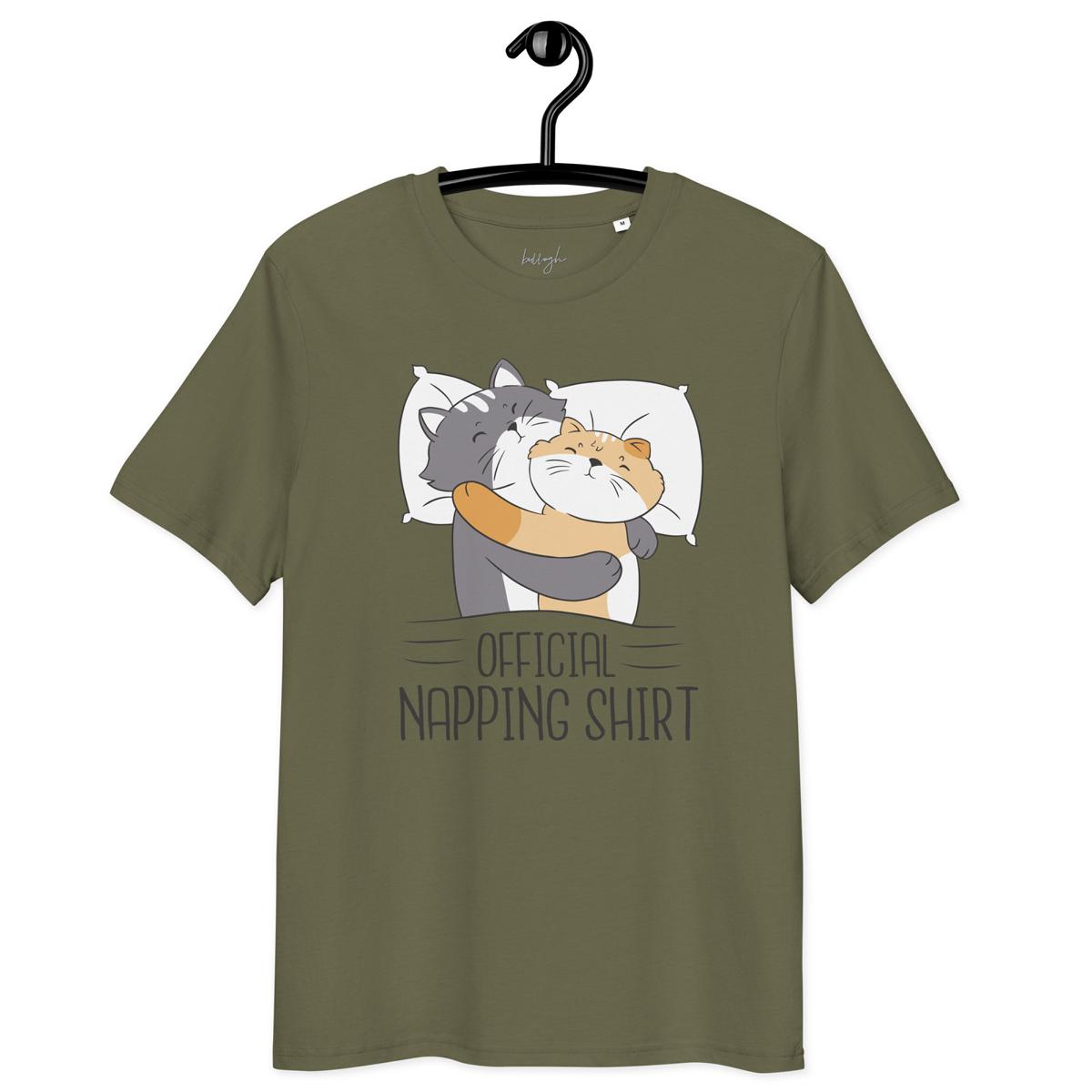 Offizielles Schlafshirt Katzen – Bio Baumwolle & kuschelig 😺