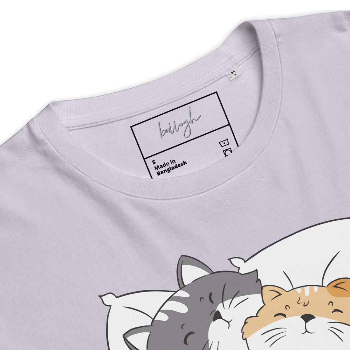 Offizielles Schlafshirt Katzen – Bio Baumwolle & kuschelig 😺