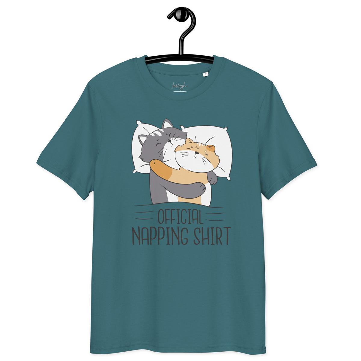 Offizielles Schlafshirt Katzen – Bio Baumwolle & kuschelig 😺
