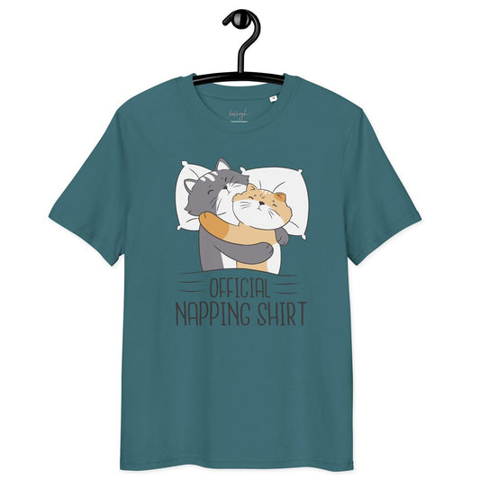 Offizielles Schlafshirt Katzen – Bio Baumwolle & kuschelig 😺