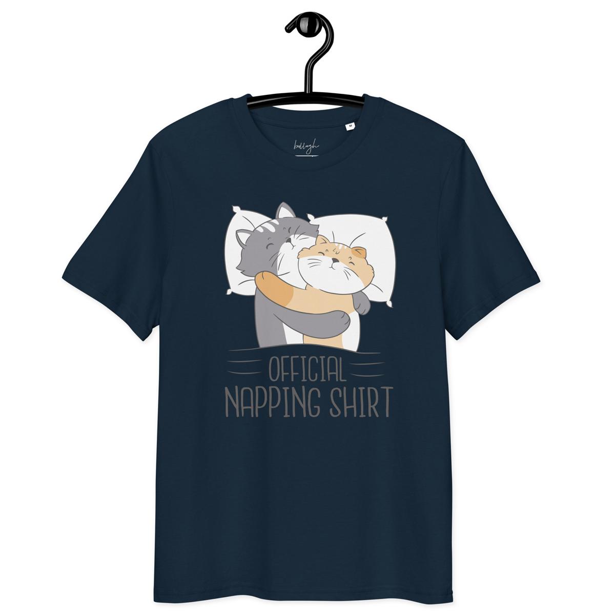 Offizielles Schlafshirt Katzen – Bio Baumwolle & kuschelig 😺