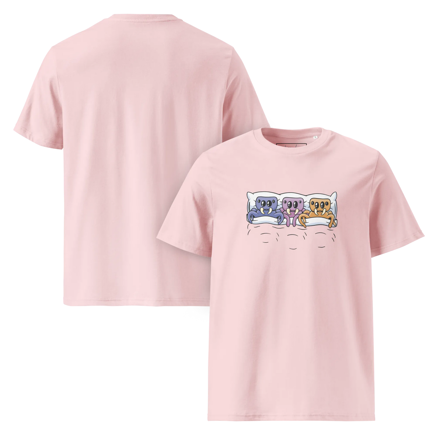 Creepy Cozy – Bio-Schlafshirt mit Spinnen-Design