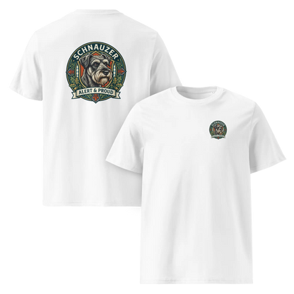 Schnauzer Dog Badge – Bio-T-Shirt | bullogh