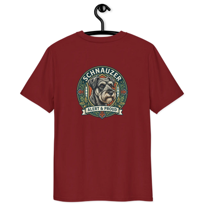 Schnauzer Dog Badge – Bio-T-Shirt | bullogh