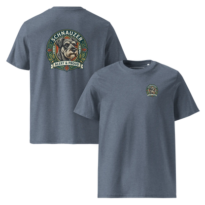 Schnauzer Dog Badge – Bio-T-Shirt | bullogh