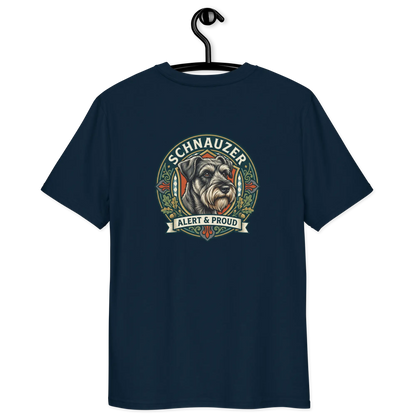 Schnauzer Dog Badge – Bio-T-Shirt | bullogh