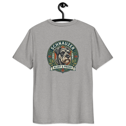 Schnauzer Dog Badge – Bio-T-Shirt | bullogh