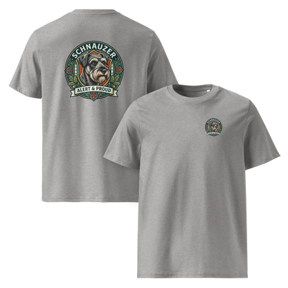 Schnauzer Dog Badge – Bio-T-Shirt | bullogh