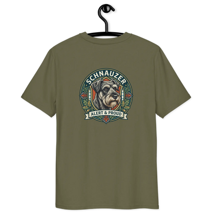 Schnauzer Dog Badge – Bio-T-Shirt | bullogh
