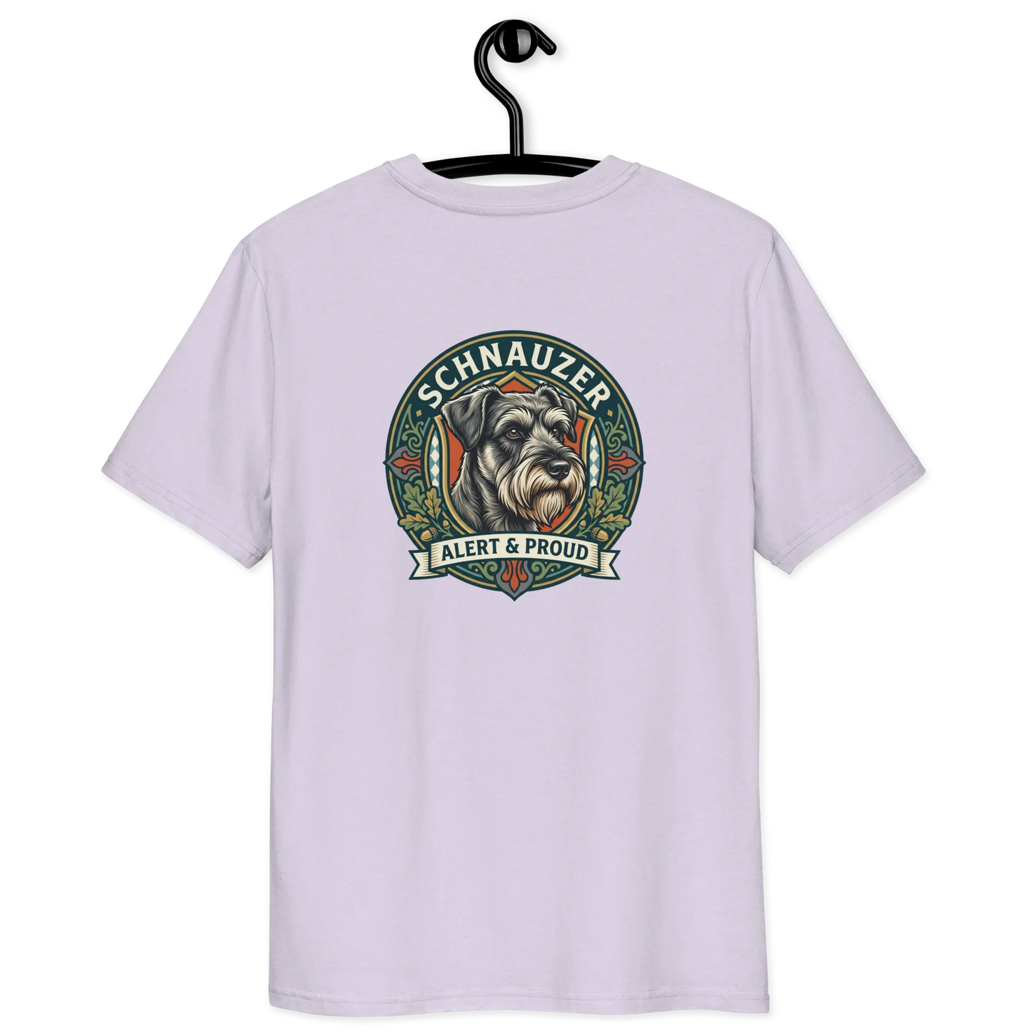 Schnauzer Dog Badge – Bio-T-Shirt | bullogh