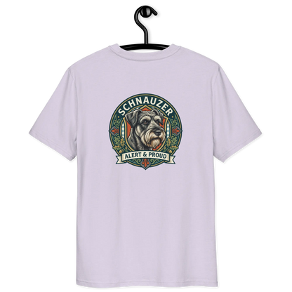 Schnauzer Dog Badge – Bio-T-Shirt | bullogh