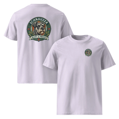 Schnauzer Dog Badge – Bio-T-Shirt | bullogh