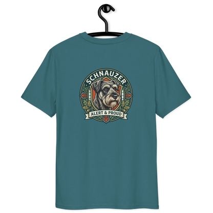 Schnauzer Dog Badge – Bio-T-Shirt | bullogh