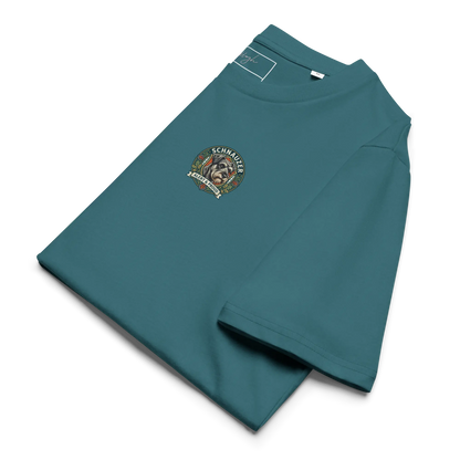 Schnauzer Dog Badge – Bio-T-Shirt | bullogh