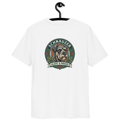 Schnauzer Dog Badge – Bio-T-Shirt | bullogh