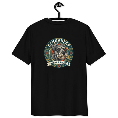 Schnauzer Dog Badge – Bio-T-Shirt | bullogh
