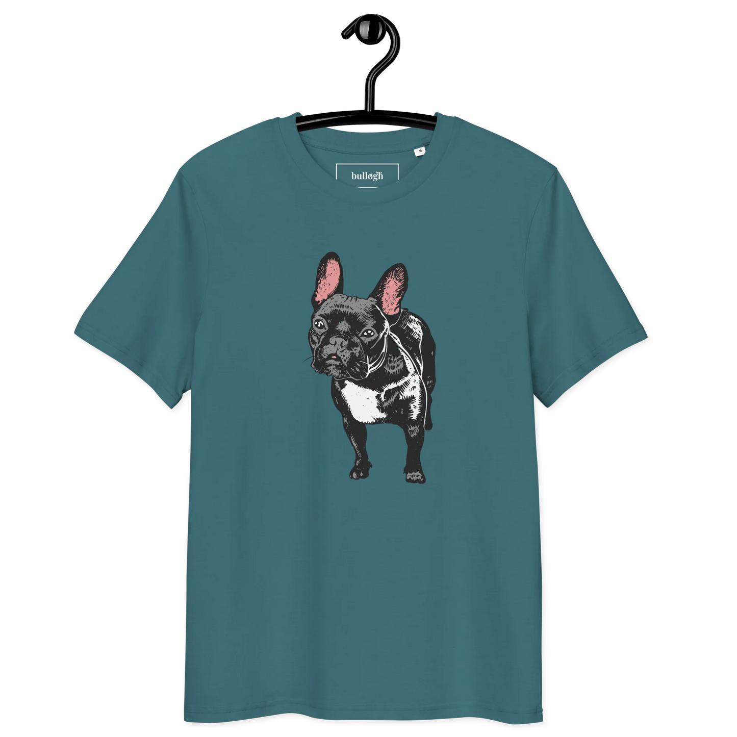 Skeptic Frenchie – T-Shirt aus Bio Baumwolle
