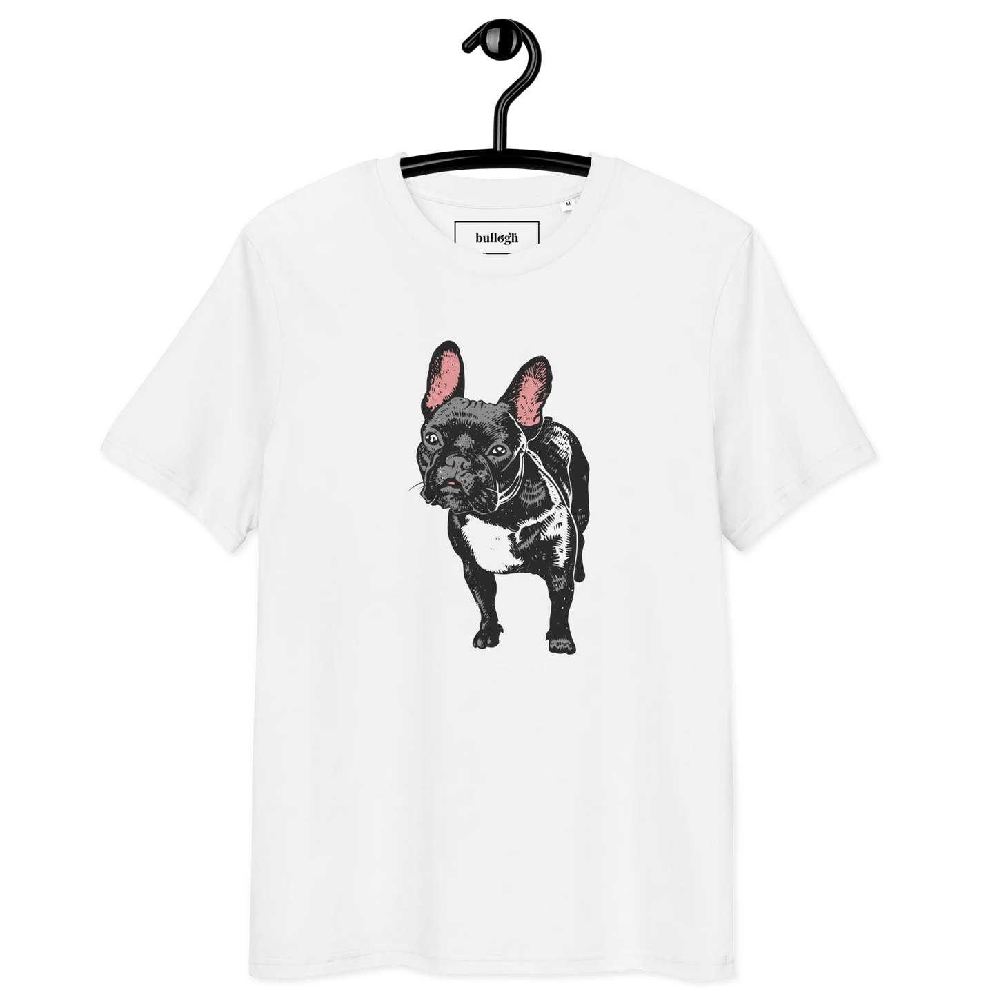 Skeptic Frenchie – T-Shirt aus Bio Baumwolle