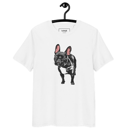 Skeptic Frenchie – T-Shirt aus Bio Baumwolle