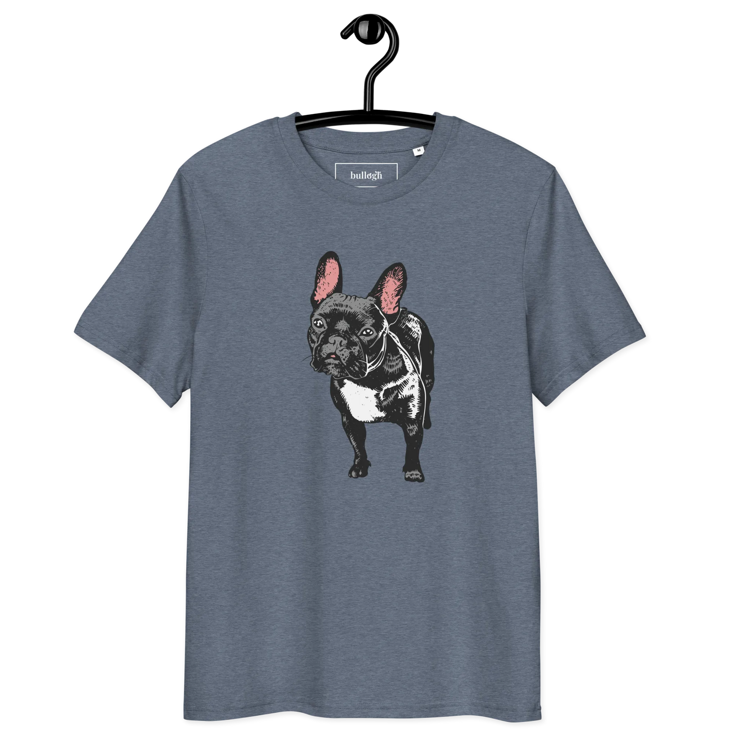 Skeptic Frenchie – T-Shirt aus Bio Baumwolle