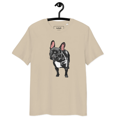 Skeptic Frenchie – T-Shirt aus Bio Baumwolle