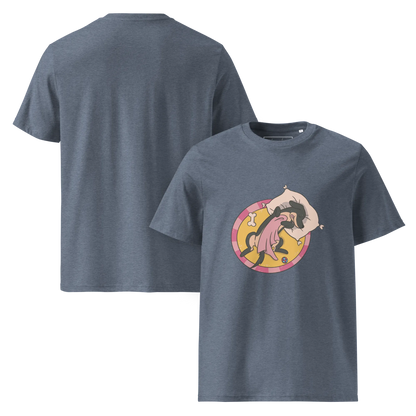 Hund im Körbchen – Bio-Schlafshirt für Hundeliebhaber