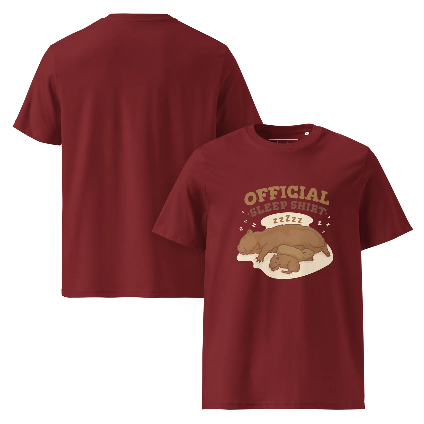 Otterly Cozy – Bio-Schlafshirt aus Bio-Baumwolle