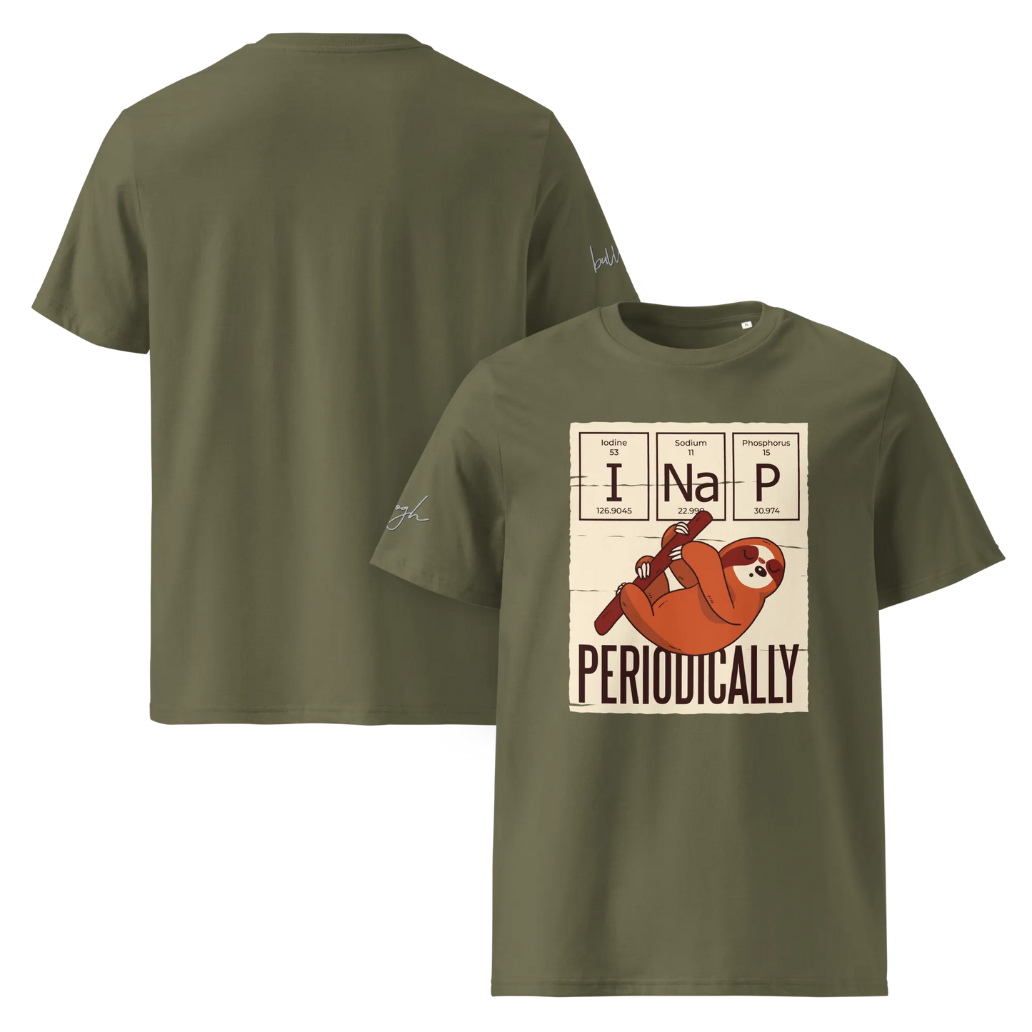 Bio Schlafshirt für Chemie-Fans – Erholsam und aus Bio-Baumwolle