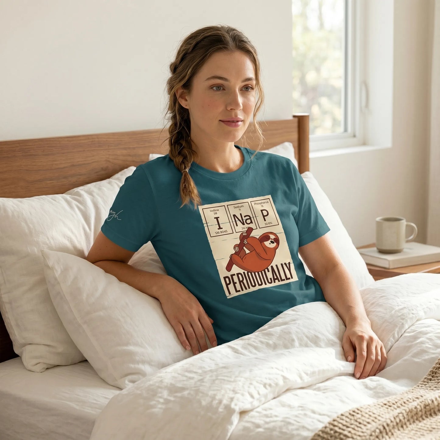 Bio Schlafshirt für Chemie-Fans – Erholsam und aus Bio-Baumwolle