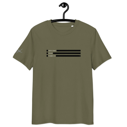 Smiley Text Doppelpunkt Klammer zu - T-Shirt aus Bio Baumwolle