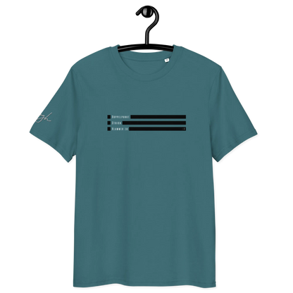 Smiley Text Doppelpunkt Klammer zu - T-Shirt aus Bio Baumwolle
