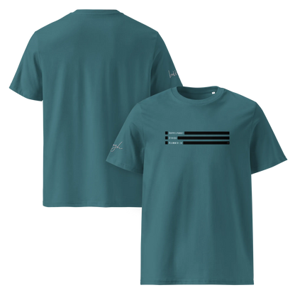 Smiley Text Doppelpunkt Klammer zu - T-Shirt aus Bio Baumwolle